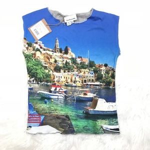 ARSENE ET LES PIPELETTES BOYS SLEEVELESS SHIRT